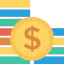 Coin stack Ikona 64x64