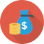 Money bag icon 64x64
