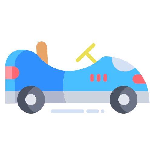 Go kart Ikona
