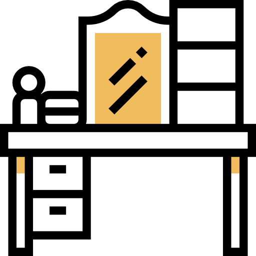 Dressing table icon