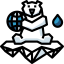 Polar bear ícone 64x64