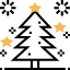 Christmas tree icon 64x64