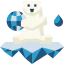 Polar bear 상 64x64
