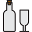 Wine bottle icon 64x64