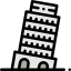 Leaning tower of pisa 图标 64x64