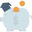 Piggy bank icon 64x64