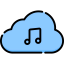 Music cloud іконка 64x64