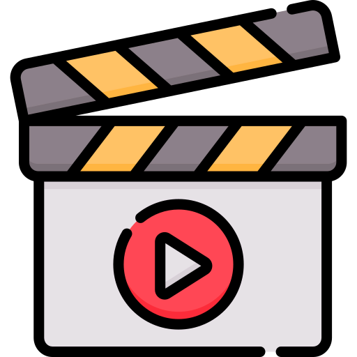 Clapperboard アイコン