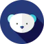 Polar bear icon 64x64