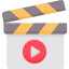 Clapperboard icon 64x64