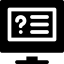 Online question Symbol 64x64