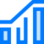 Bar chart icon 64x64