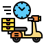 Food delivery icon 64x64