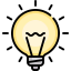 Light bulb icon 64x64