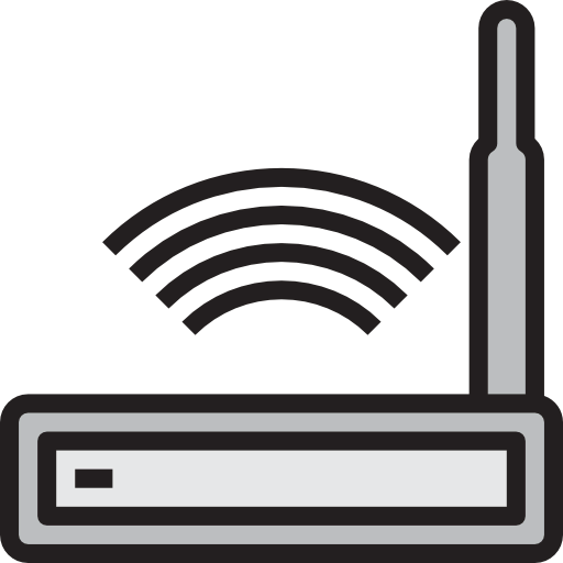 Wireless router biểu tượng