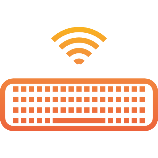Wireless keyboard ícone