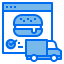 Food delivery Ikona 64x64