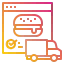 Food delivery アイコン 64x64