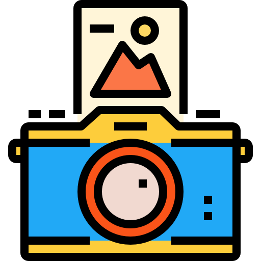 Instant camera ícono