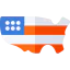 United states of america 상 64x64