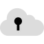 Cloud lock biểu tượng 64x64