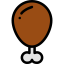 Chicken leg 图标 64x64