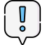 Exclamation mark icon 64x64
