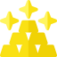 Gold bar icon 64x64