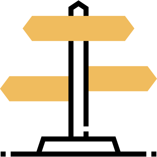 Signpost icon