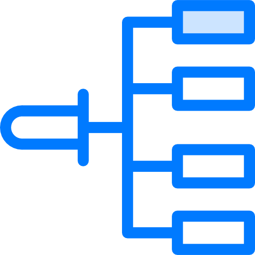 Hierarchical structure icône