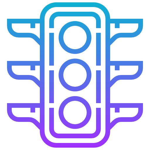 Traffic light icon
