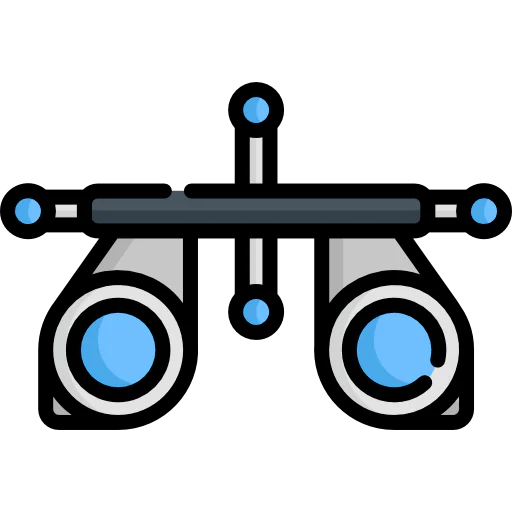 Testing glasses icon