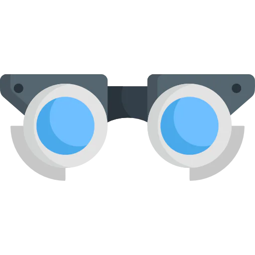 Testing glasses icon