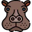 Hippopotamus Ikona 64x64