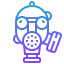 Gas mask icon 64x64