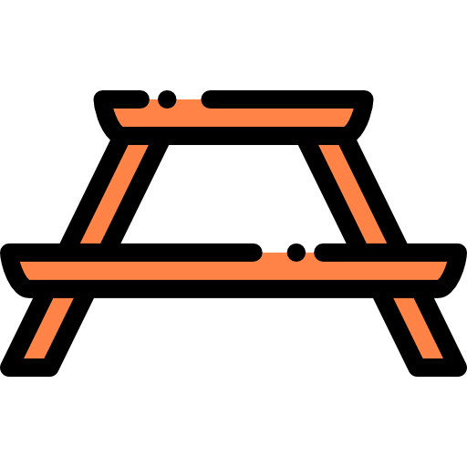 Picnic table icon