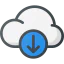 Cloud computing icon 64x64