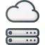Cloud computing icon 64x64