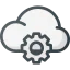 Cloud computing icon 64x64
