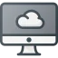Cloud computing icon 64x64