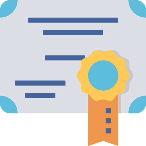 Certification 图标