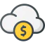 Cloud computing icon 64x64