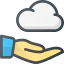 Cloud computing icon 64x64