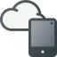 Cloud computing icon 64x64