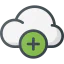 Cloud computing icon 64x64