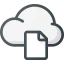 Cloud computing icon 64x64