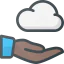 Cloud computing icon 64x64