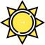 Sun icon 64x64
