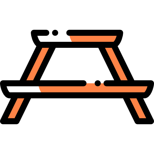 Picnic table icon