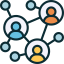 Networking ícone 64x64